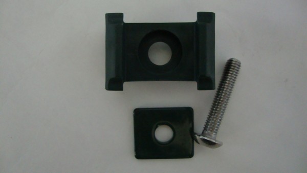 Auflageböcke mit Plättchen und Schraube f. FR-Säule 60/40mm