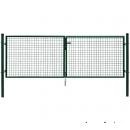 Gittertore grün samt Steher und Beschlag Torgröße 3035 x 1500 mm Gittertore grün samt Steher und Beschlag Torgröße 3035 x 1500 mm